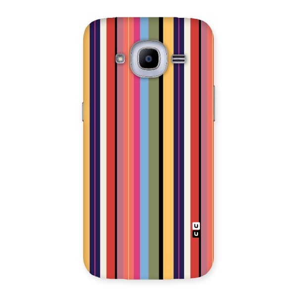 Wrapping Stripes Back Case for Samsung Galaxy J2 2016